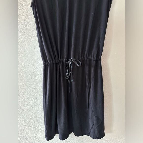 Blanc Noir V Neck Tank Cinch Waist Jersey Knit Mini Dress Size M - Picture 4 of 9